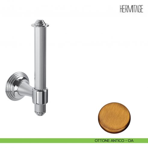 Porta rotolo Colombo Design Hermitage B3390 ottone antico