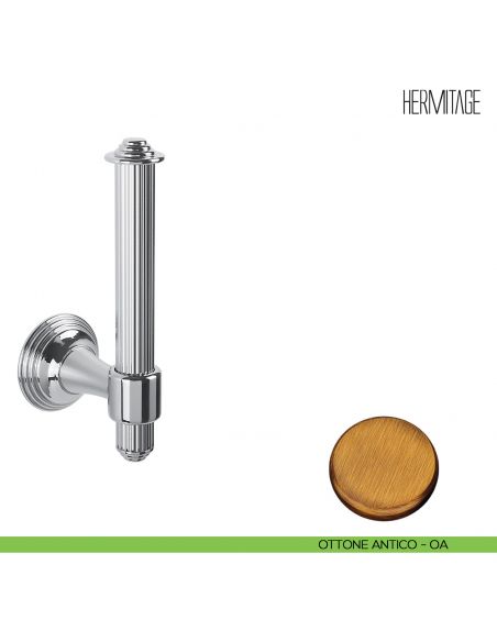 Porta rotolo Colombo Design Hermitage B3390 ottone antico
