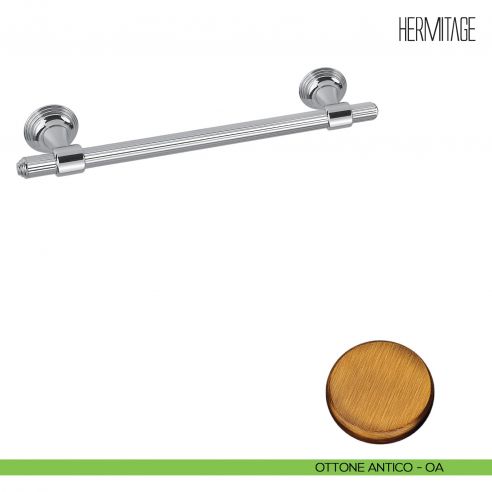 Porta salvietta Colombo Design Hermitage 51,5 cm B3310 ottone antico