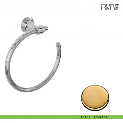 Porta salvietta ad anello Colombo Design Hermitage B3331 HPS gold