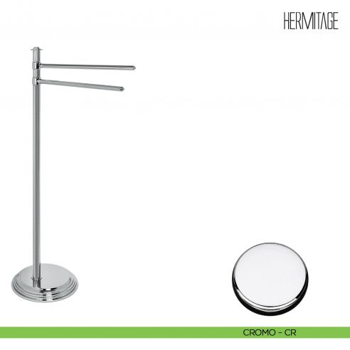 Piantana porta salvietta Colombo Design Hermitage B3338 cromo
