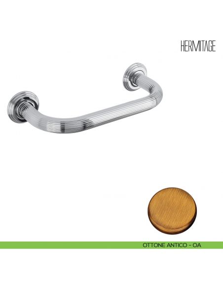 Maniglione per vasca Colombo Design Hermitage 56 cm B3374 ottone antico