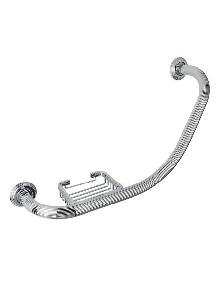 Maniglione per vasca con porta sapone Colombo Design Hermitage B3375