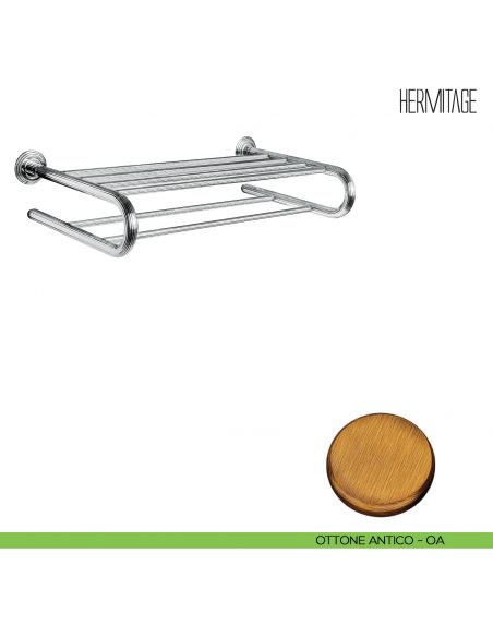 Rack porta salvietta Colombo Design Hermitage B3387 ottone antico