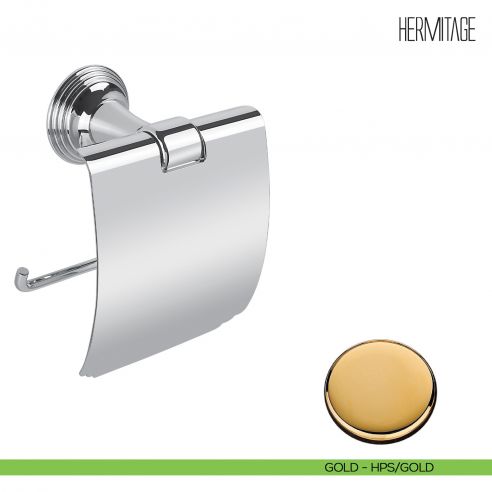 Porta rotolo coperto Colombo Design Hermitage B3391 HPS gold