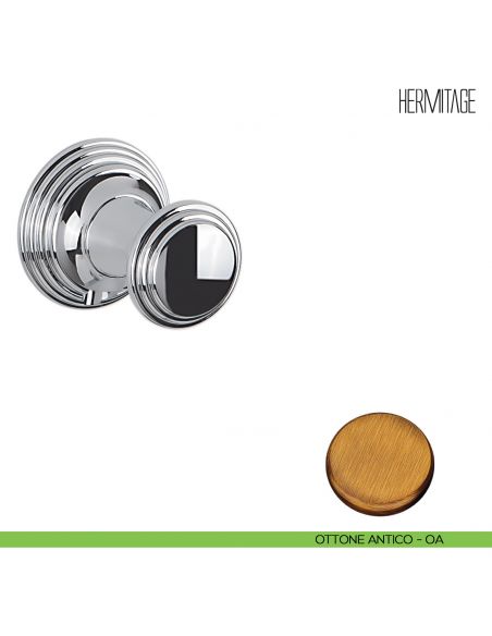 Portabito Colombo Design Hermitage LC77 ottone antico