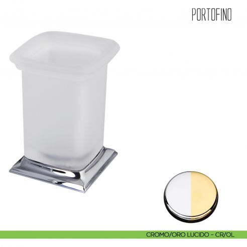 Porta bicchiere da appoggio Colombo Design Portofino CROMO - ORO