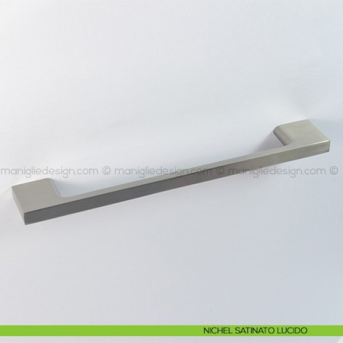 Maniglia per mobile Confalonieri MB09020 nichel satinato lucido