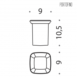 Bicchiere Colombo Design Portofino B3252