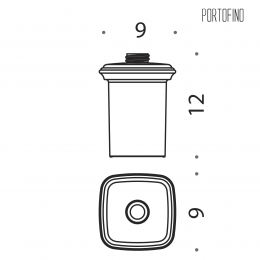 Contenitore per spandisapone Colombo Design Portofino B9369