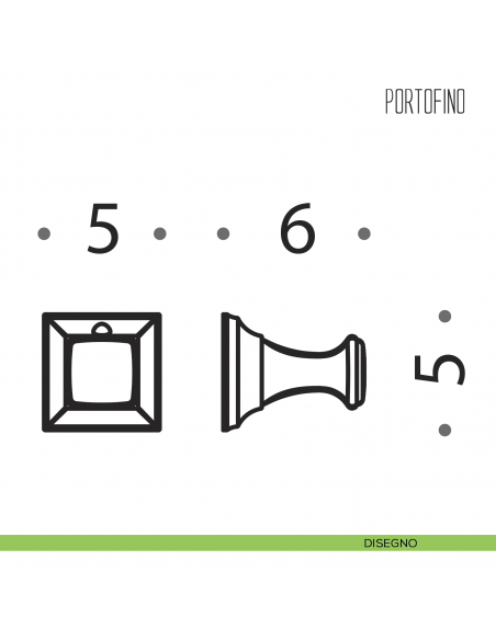 Portabito Colombo Design Portofino disegno