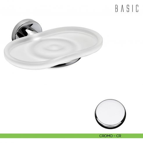 Porta sapone Colombo Design Basic cromo