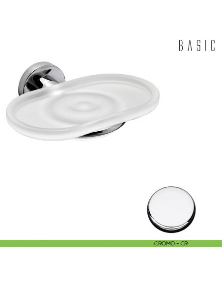 Porta sapone Colombo Design Basic cromo