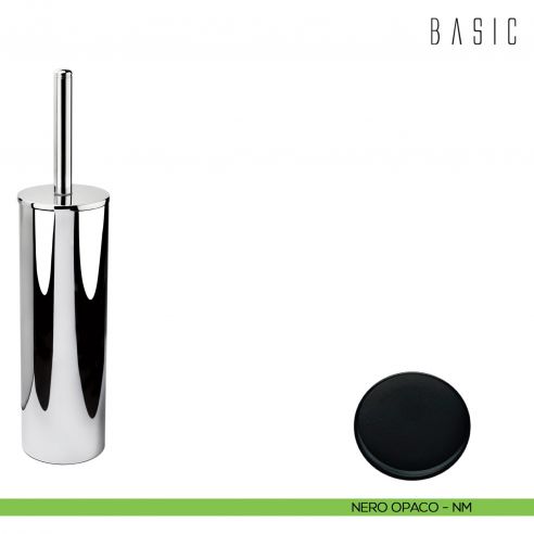 Porta scopino d'appoggio Colombo Design Basic neromat