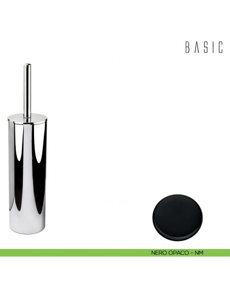 Porta scopino d'appoggio Colombo Design Basic neromat