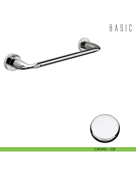 Porta salvietta Colombo Design Basic 30 cm cromo