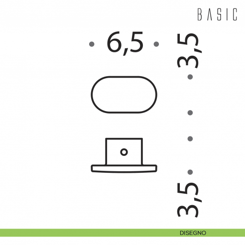 Portabito Colombo Design Basic disegno