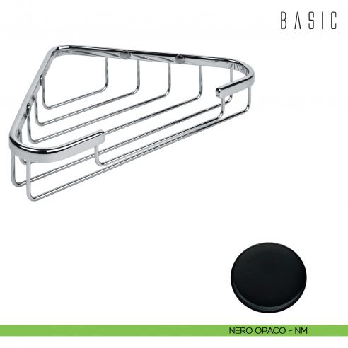 Angolare doccia Colombo Design Basic neromat