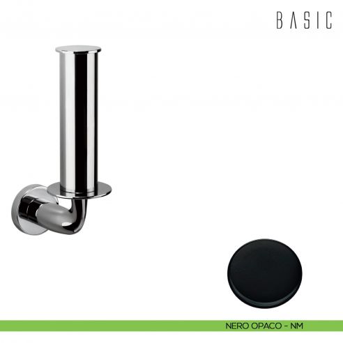 Porta Rotolo Colombo Design Basic neromat