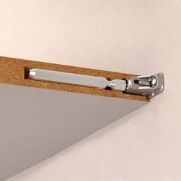 Reggimensola a scomparsa Ferramenta Livenza Triade per mensole in legno con spessori a partire da 25 a 40 mm