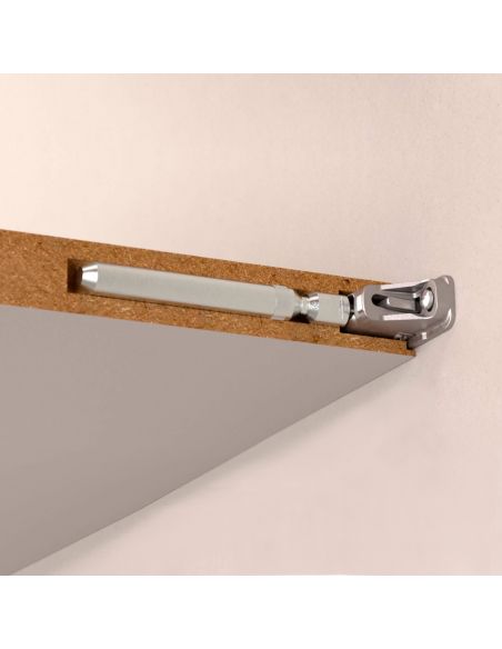 Reggimensola a scomparsa Ferramenta Livenza Triade per mensole in legno con spessori a partire da 25 a 40 mm