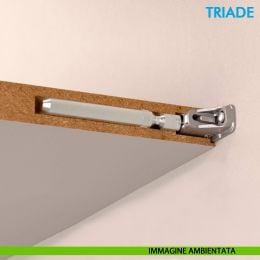 Reggimensola a scomparsa Ferramenta Livenza Triade per mensole in legno con spessori a partire da 25 a 40 mm 2
