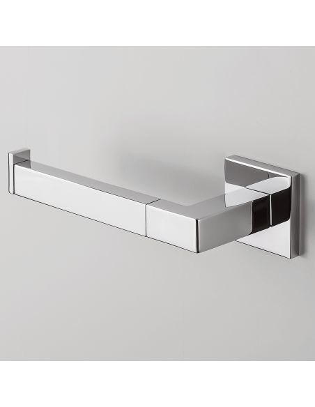 Porta rotolo Colombo Design Basic Q B3708 sinistro