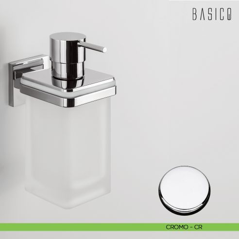 Spandisapone a muro Colombo Design Basic Q B9337 cromo