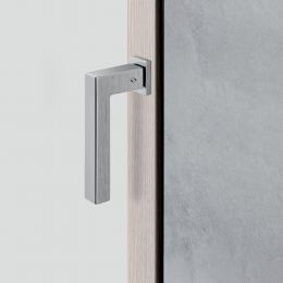 Maniglia per finestra martellina DK Zero Ellesse Colombo Design con rosetta minimale 2