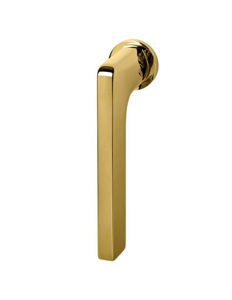 Maniglia per finestra martellina DK Zero Gira Colombo Design con rosetta minimale