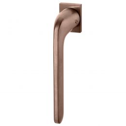 Maniglia per finestra martellina DK Zero Roboquattro S Colombo Design con rosetta minimale