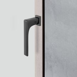 Maniglia per finestra martellina DK Zero Robocinque S Colombo Design con rosetta minimale 2