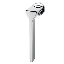 Maniglia per finestra martellina DK Zero Ama Colombo Design con rosetta minimale