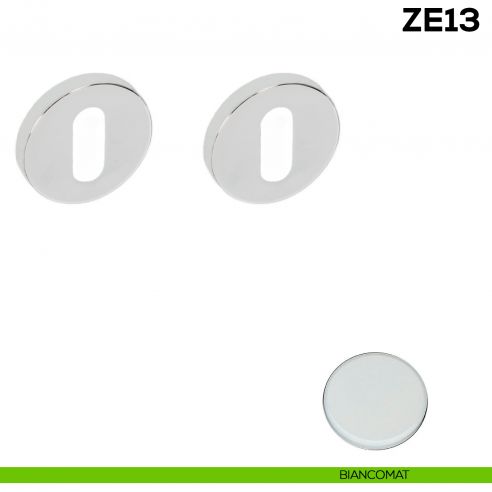 Bocchetta tonda patent per porta Zero Evolution Colombo Design ZE13 - biancomat
