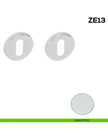 Bocchetta tonda patent per porta Zero Evolution Colombo Design ZE13 - biancomat