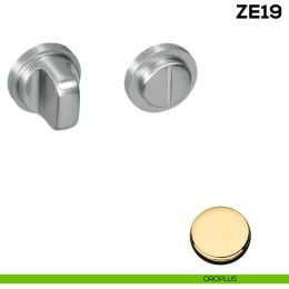 Nottolino per porta Zero Evolution Colombo Design ZE19 BZG/0 con rosetta minimale 2