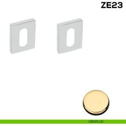 Bocchetta rettangolare patent per porta Zero Evolution Colombo Design ZE23 - foro patent 2