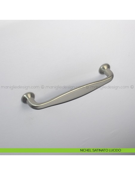 Maniglia per mobile Confalonieri MB00944 nichel satinato lucido