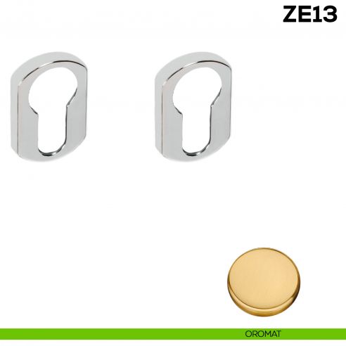 Bocchetta tonda yale per porta Zero Evolution Colombo Design ZE13 - oromat