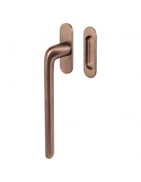 Maniglione per alzante scorrevole ID313/0 singolo Colombo Design con placca minimale Zero Evolution