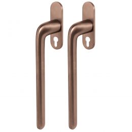 Maniglione per alzante scorrevole ID413 Y/0 accoppiato Colombo Design con placca minimale Zero Evolution