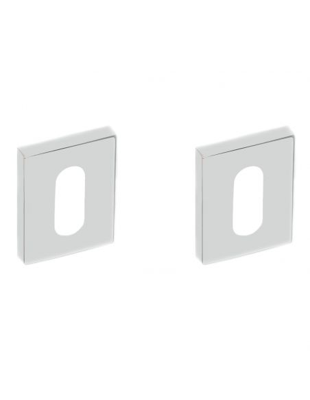 Bocchetta rettangolare patent per porta Zero Evolution Colombo Design ZE23 - foro patent