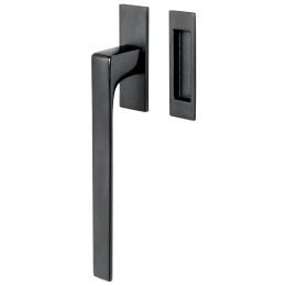 Maniglione per alzante scorrevole ID513 Q/0 singolo Colombo Design con placca minimale Zero Evolution