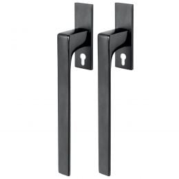 Maniglione per alzante scorrevole ID613 YQ/0 accoppiato Colombo Design con placca minimale Zero Evolution