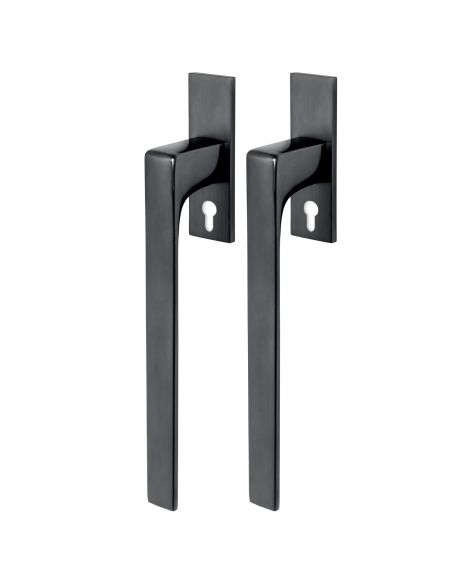 Maniglione per alzante scorrevole ID613 YQ/0 accoppiato Colombo Design con placca minimale Zero Evolution