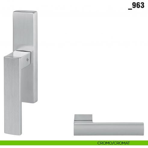 Maniglia per finestra cremonese _963 Colombo Design cromo - cromat