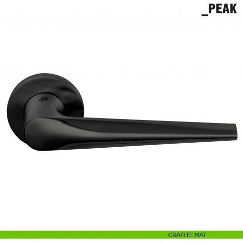 Maniglia per porta Peak Colombo Design grafite mat