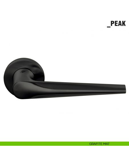 Maniglia per porta Peak Colombo Design grafite mat