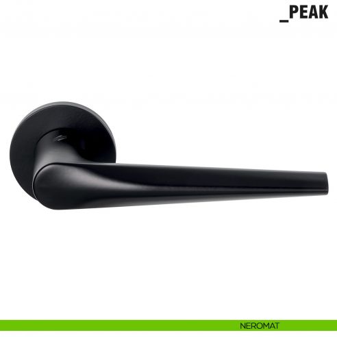 Maniglia per porta Peak Colombo Design neromat