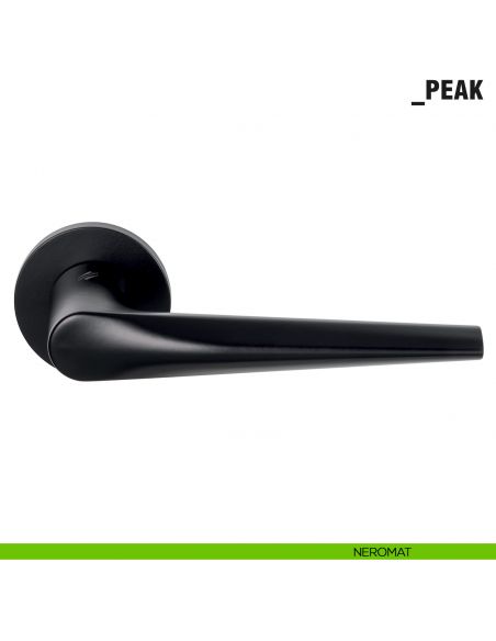 Maniglia per porta Peak Colombo Design neromat